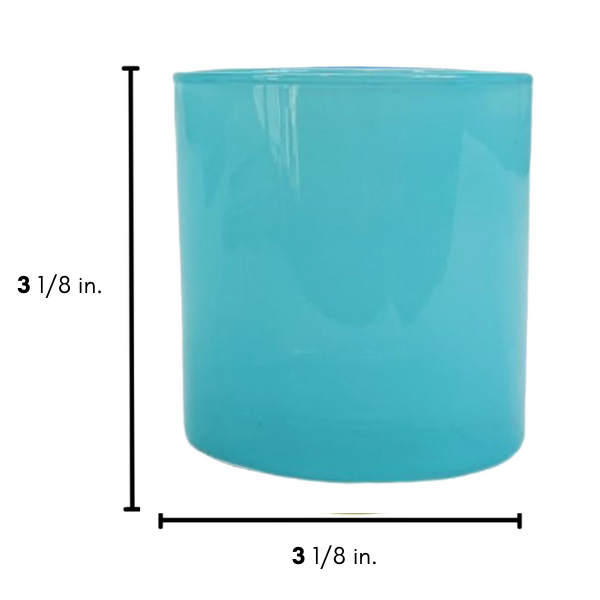 9oz Sky Blue Glass