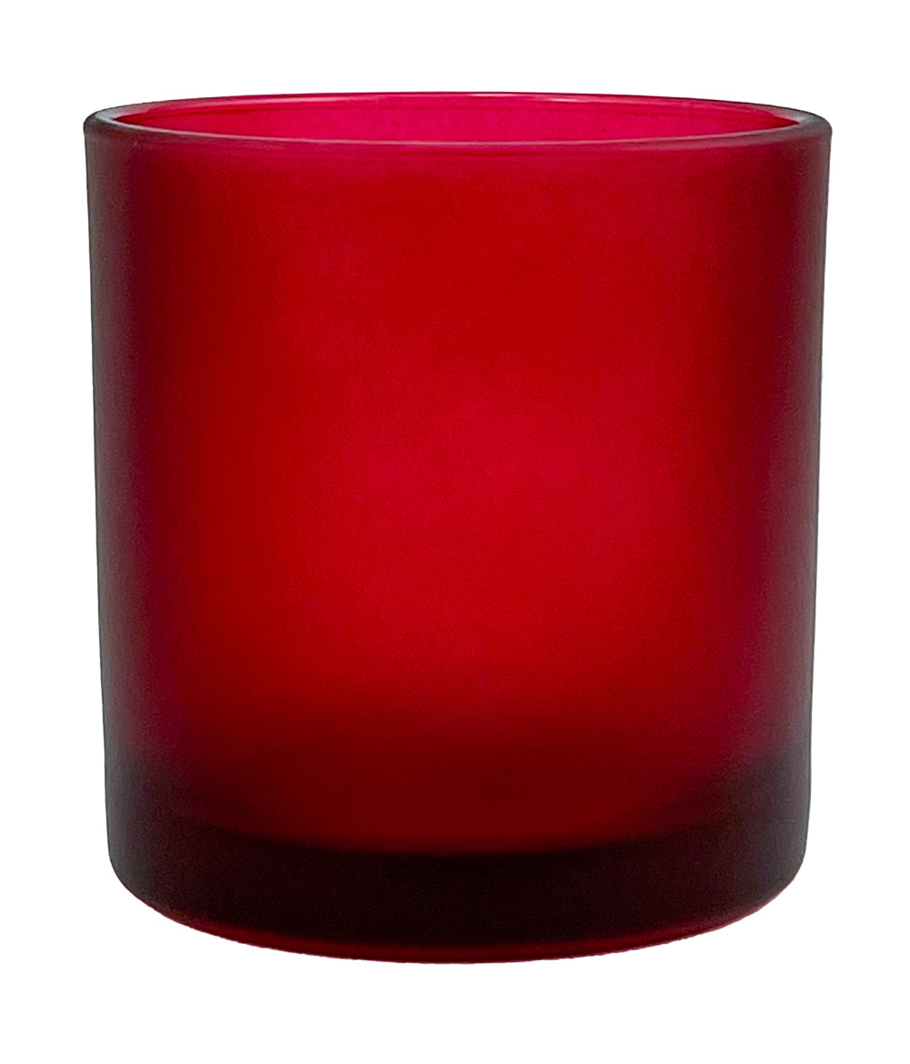 9oz frosted red